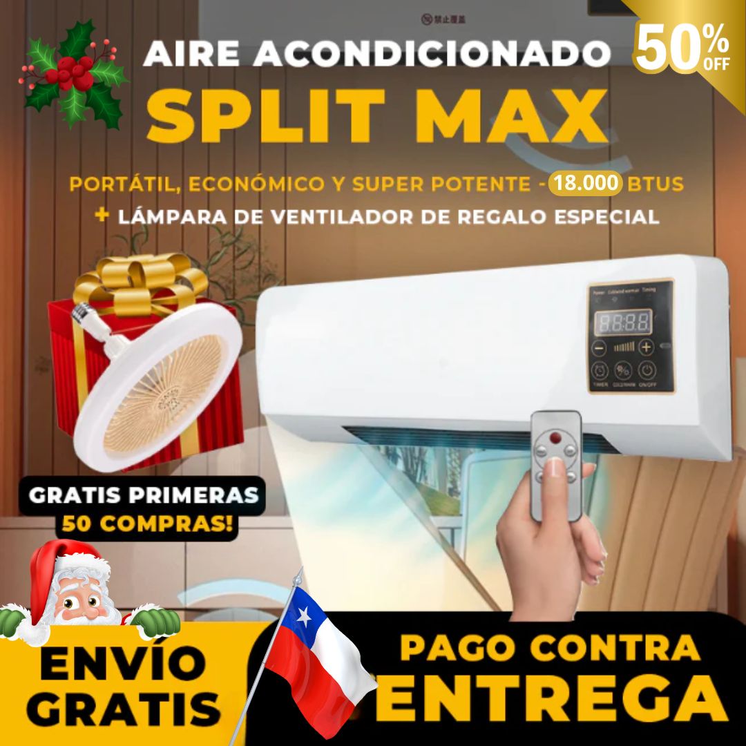 Aire Acondicionado Portátil - SplitMax - [ULTRA POTENTE]